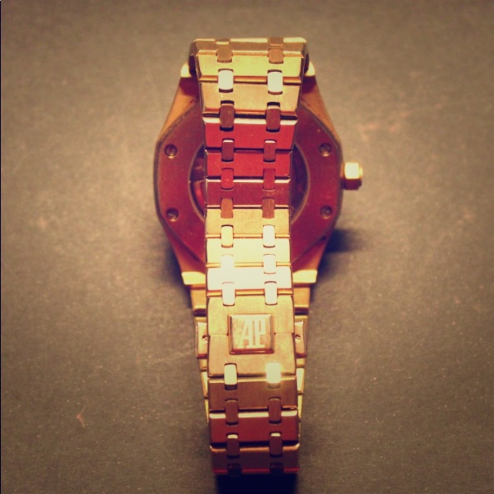 Gold watch